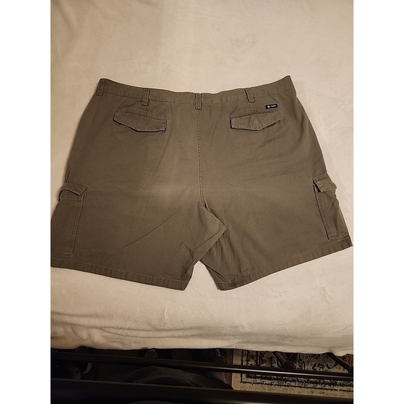 Chaps Cargo Shorts‎ Khakis Mens Sz 52 Casual Camping Fishing FLAW - Picture 4 of 6